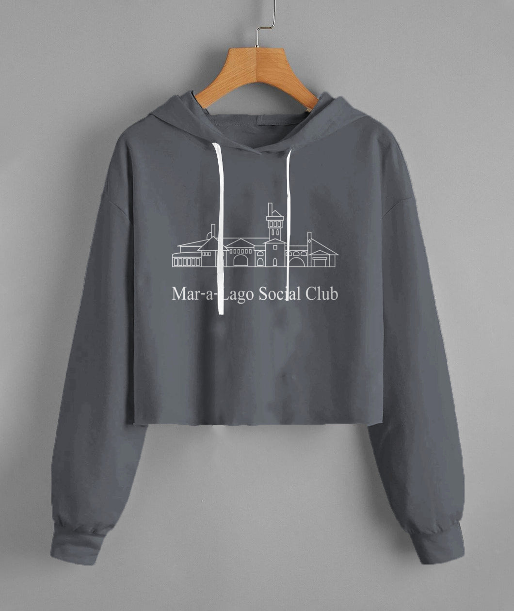 Mar-a-Lago Social Club Cropped Hoodie