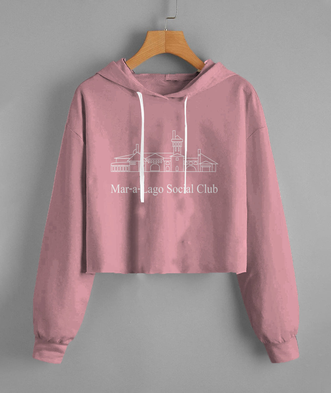 Mar-a-Lago Social Club Cropped Hoodie